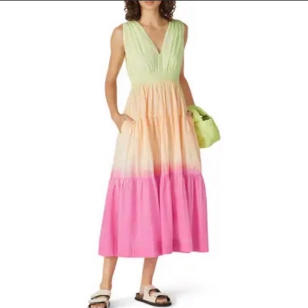 SWF Ombré cotton maxi dress